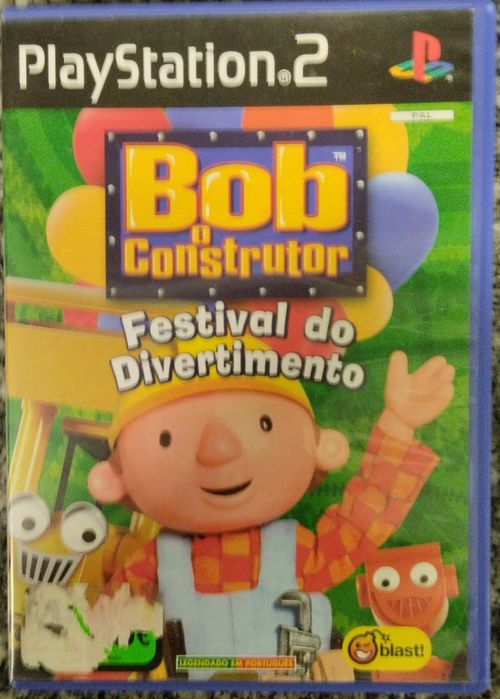 Jogo PS 2 do Bob o construtor