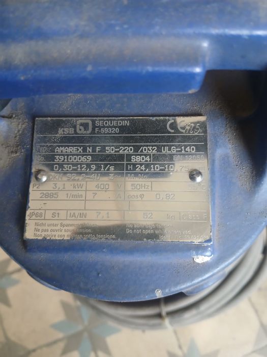 Насос amarex ulg 140