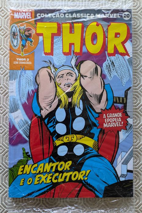 THOR (3) - Encantor e o executor - Coleção Clássica Marvel nº 20