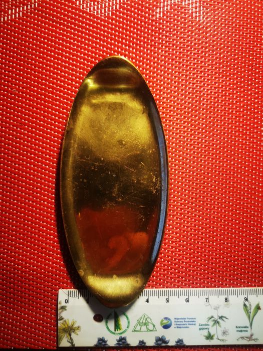 Patera mini mosiądz - Handmade