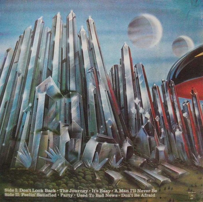 3 DISCOS Boston LP + Don't Look Back LP + Amanda single - vinil - rock