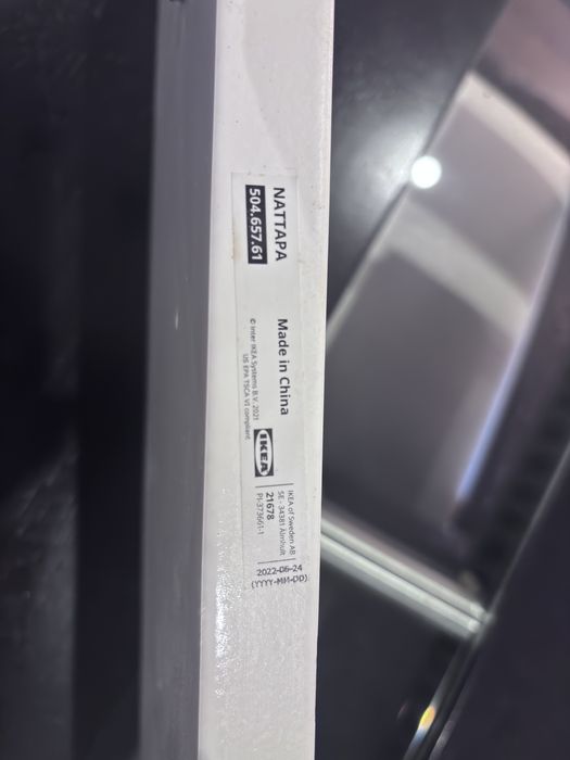 Barra de segurança para cama infantil – branca IKEA