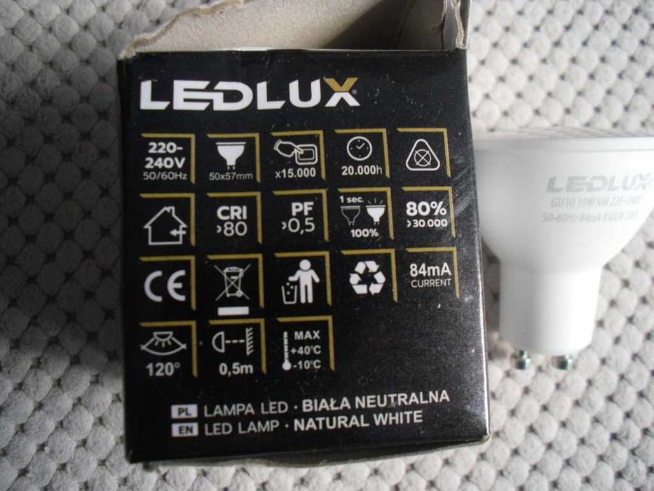 Żarówka LED GU 10 4000K