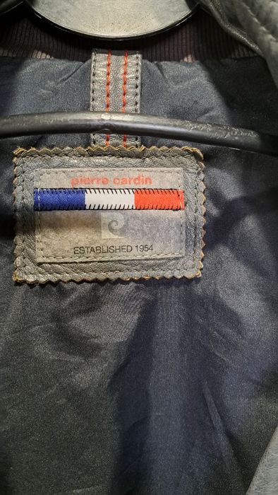 Kurtka skórzana męska,  Pierre Cardin