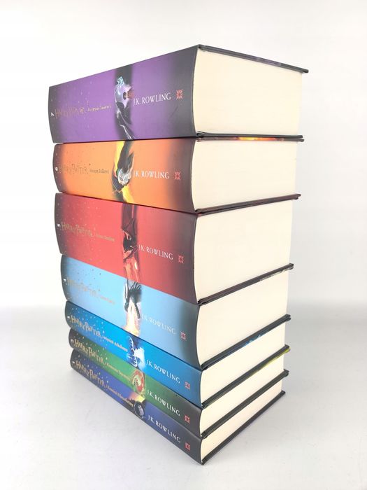 Książki Harry Potter Zestaw 1-7 Kolekcja Seria Twarda Oprawa Rowling