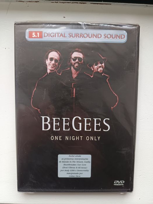 DVD beegees ( novo plastificado)