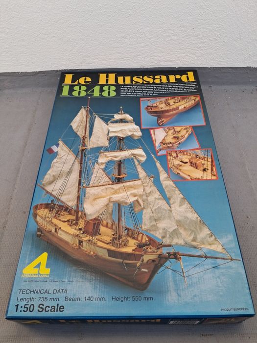 Modelo de Barco "Le Hussard" 1:50 - Negociável