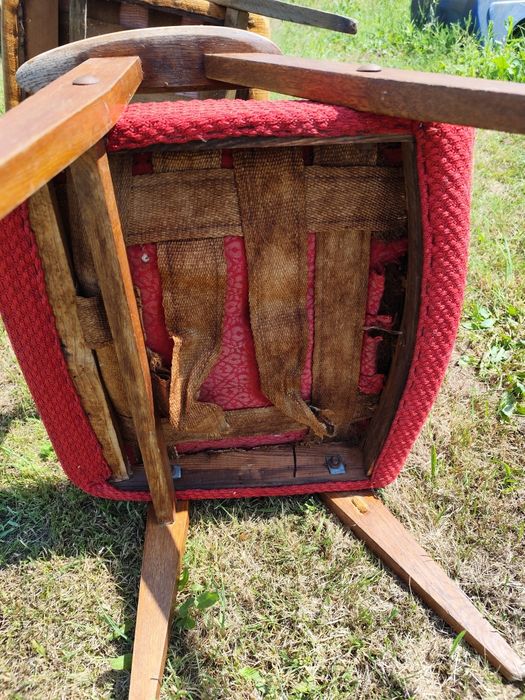 Fotele Chierowski 366 do renowacji PRL loft retro