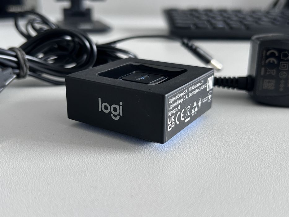 Logitech audio bluetooth adapter - stan bdb, klmplet