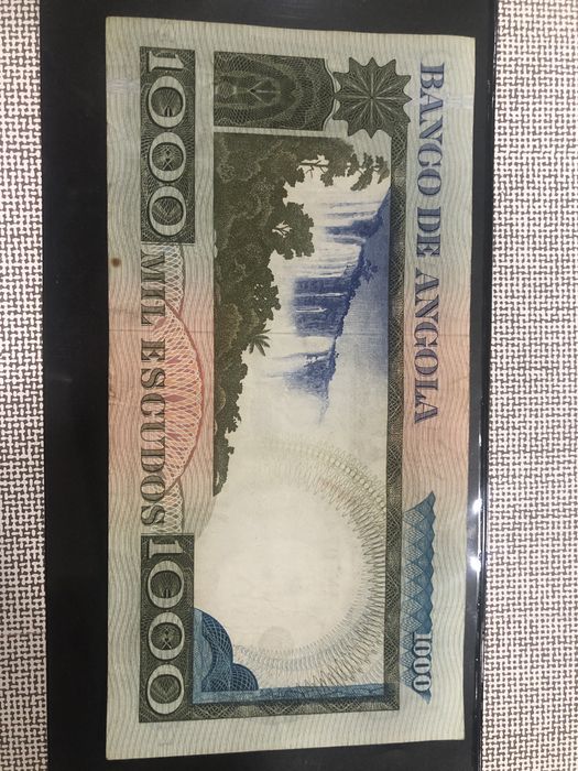 Nota de Angola 1000 esc