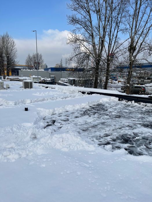 Odśnieżanie dachów