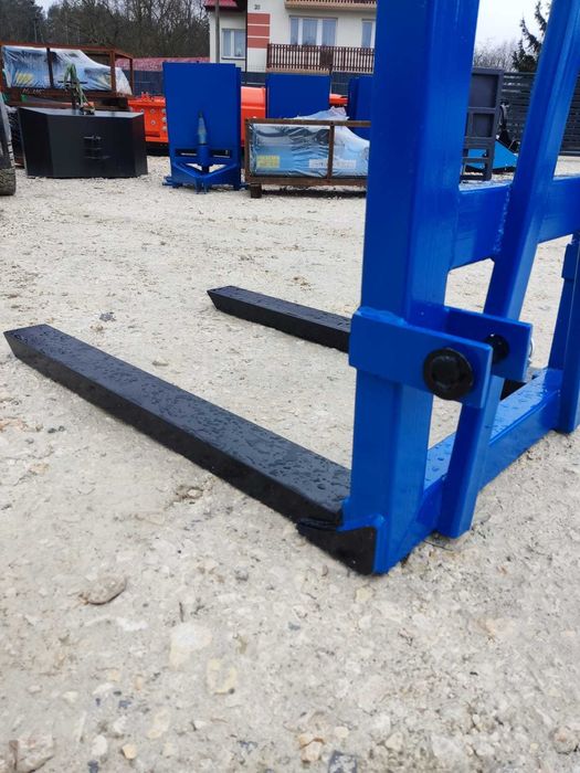 Nowe widły do palet paleciak na tył ciągnika na tuz udźwig 1,2 t dowóz