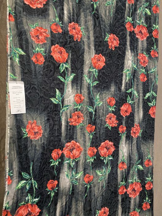 Ткань нарядная  Габардин хлопок 30%