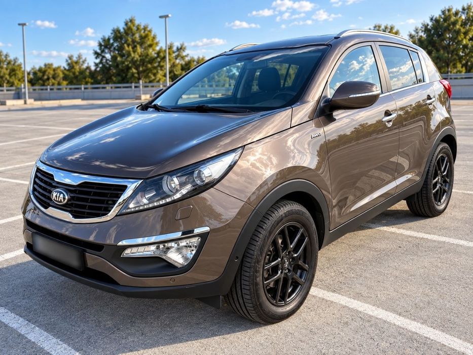 Kia Sportage III 2.0 CRDi 184 KM | Automat | 4x4 | XL | Skóra | Xenon
