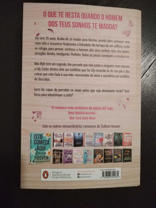 Livro "Isto Acaba Aqui" - Colleen Hoover