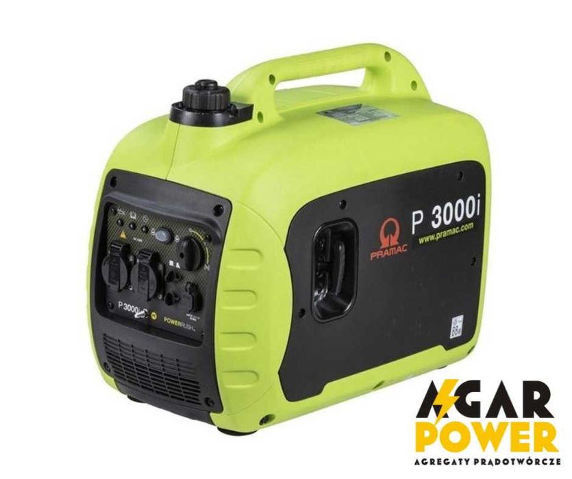 Agregat prądotwórczy PRAMAC P3000I - INWERTOROWY 2,5 KW 230V