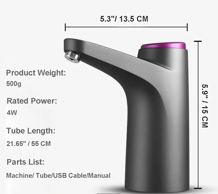 Помпа на бутиль для води