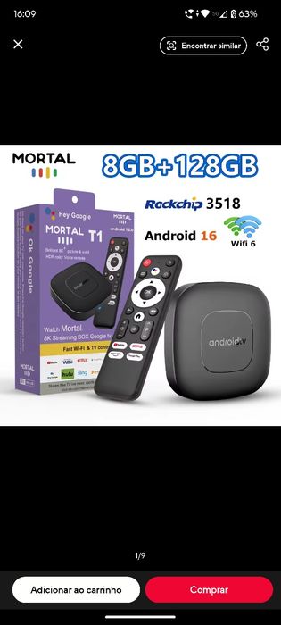 Box android Live TV