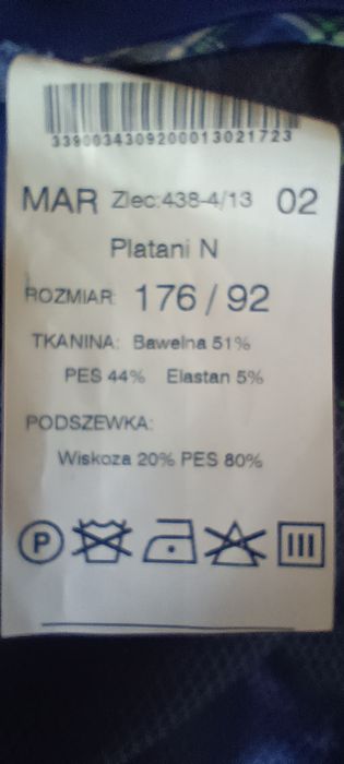 Marynarka męska.