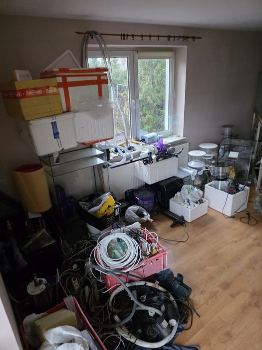 Odpieniacz pompa osprzęt do akwarystyki morskiej