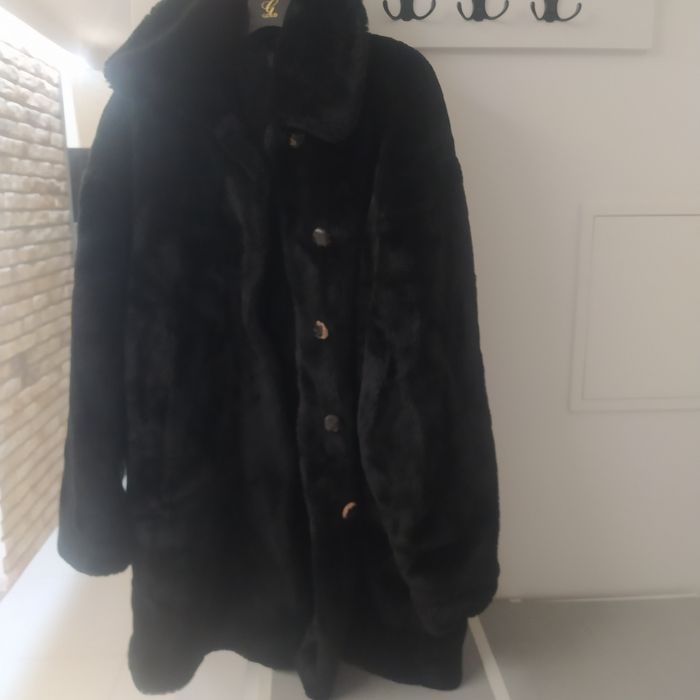 Kożuch meski ze stójką