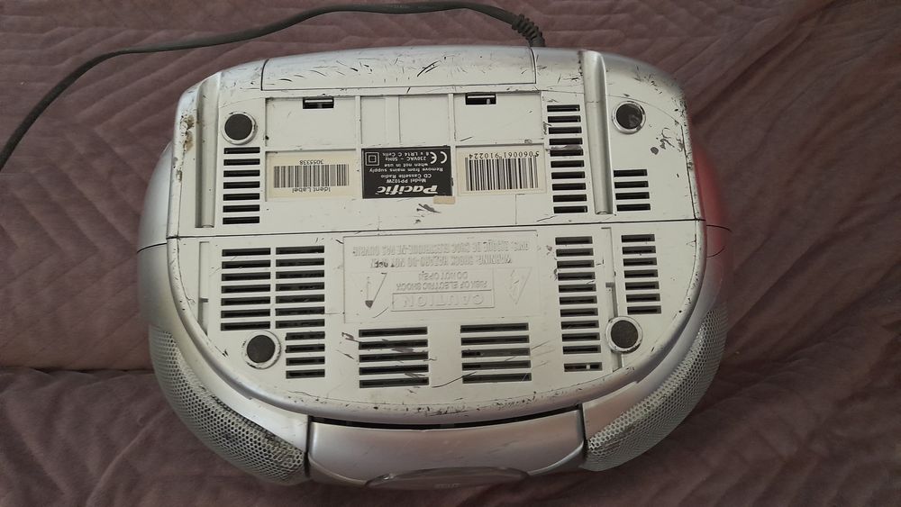 Radioodtwarzacz boombox pacific