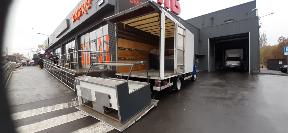 Гидроборт, гидролифт. Грузоперевозки