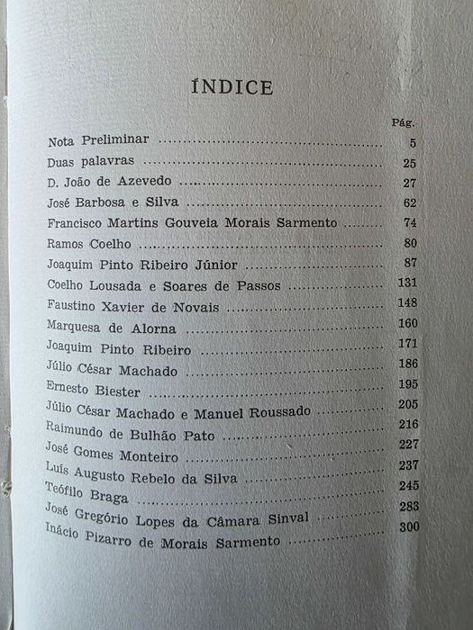 Livro "Esboços de Apreciações Literárias" de Camilo Castelo Branco