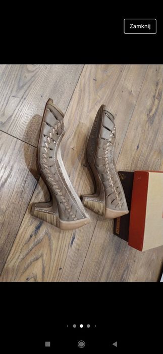 Buty damskie 40 Pikolinos nowe półbuty czółenka skóra