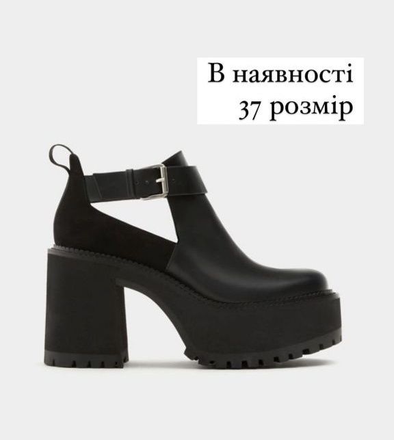 Ботильйони туфлі ботінки взуття жіноче Pull Bear 37 р.