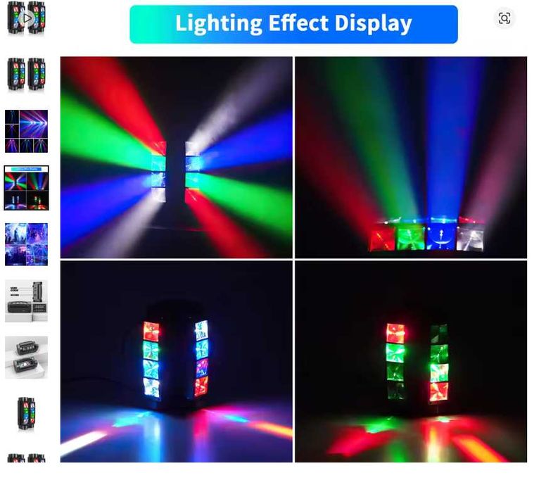 Robot de Luz DMX Spider Lights