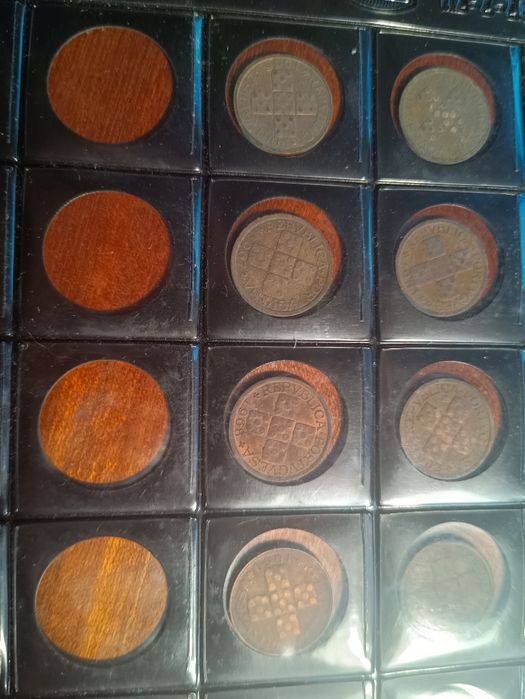 Coleção quase completa de  X centavos (1943 a 1969) Falta 1942