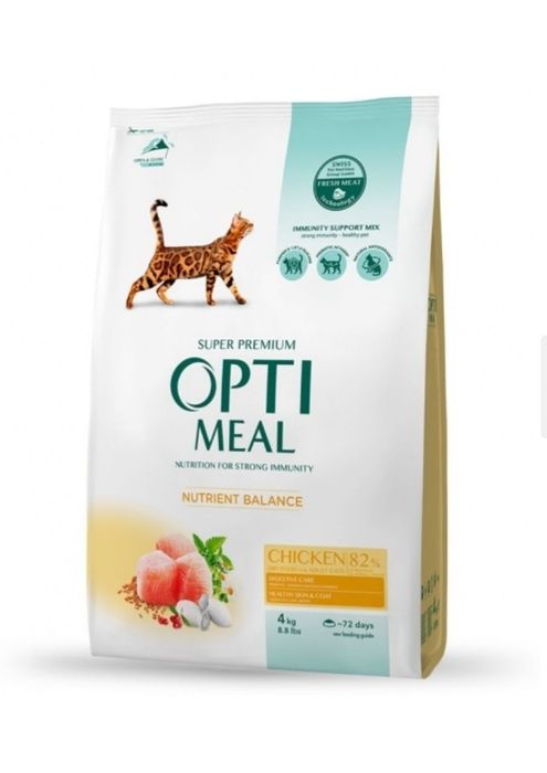 Opti meal оптимил chicken 4 кг Курица