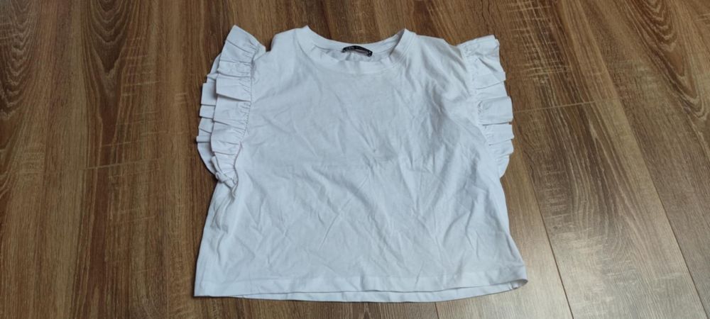 Bluzka z falbanami zara s