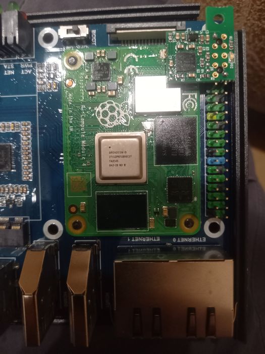 Комплект плата розширення з Raspberry Pi4 - б/у.