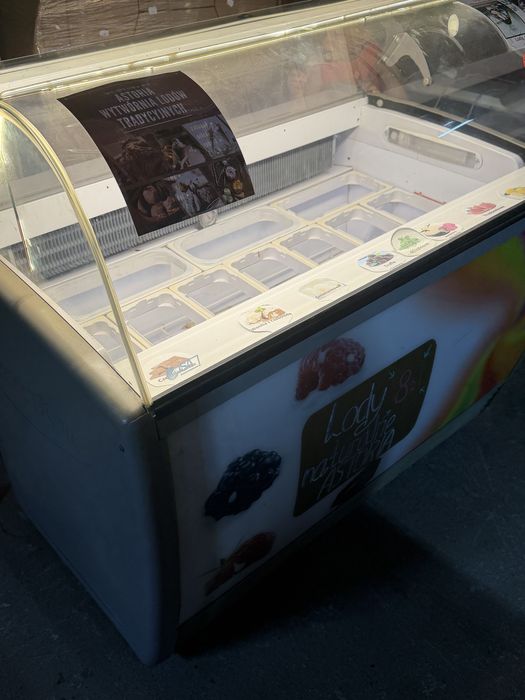 Zamrarzarka na lody gałkowe konserwator na lody kuweciara na lody