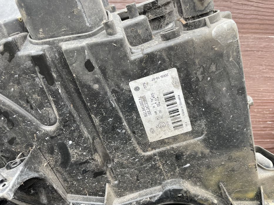 Фари, фара, ліхтарі передні VW Polo 4 Фольксваген Поло 4 (05-09)