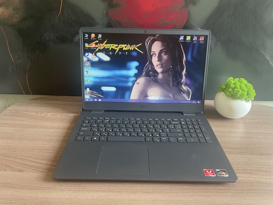 73. Мощный игровой ноут Dell/Ryzen 7-3700/8 RAM/250 SSD/AMD RX 4 GB