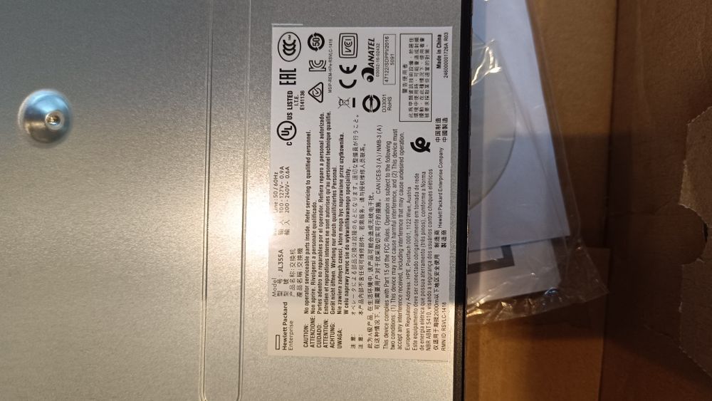 Switch aruba 2540 jl355a