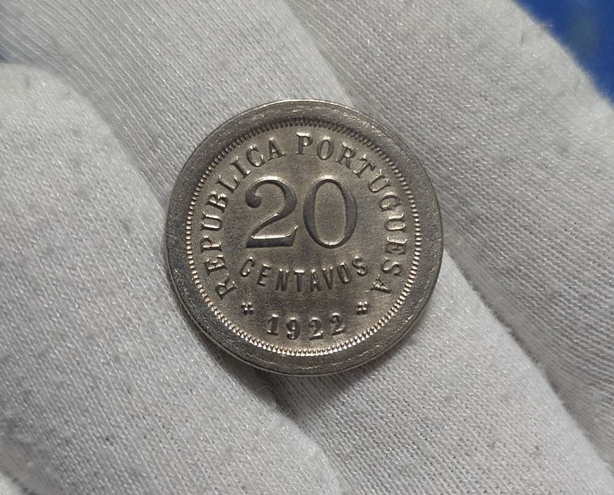 20 centavos 1922 Escassa