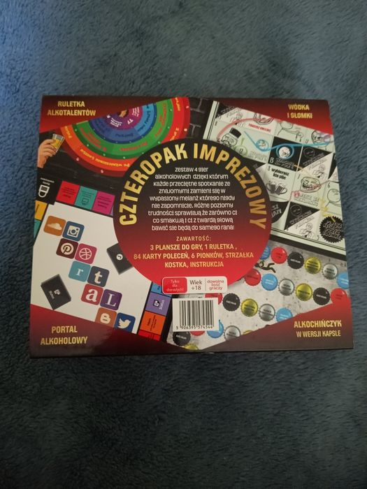 Gra czteropak imprezowy