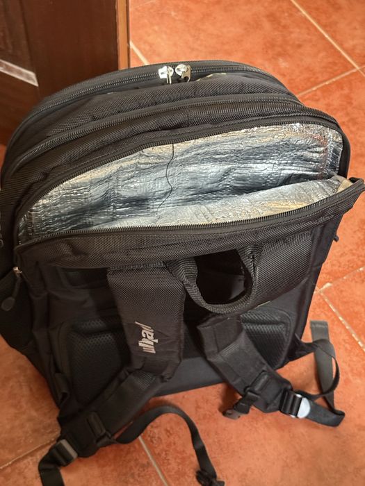 Mochila de Padel Bullpadel Hack 03 - Preto/Caqui