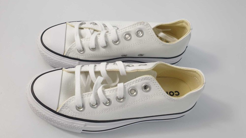 Buty Trampki Damskie Converse CT All Star Lift OX 560251C Białe roz  35