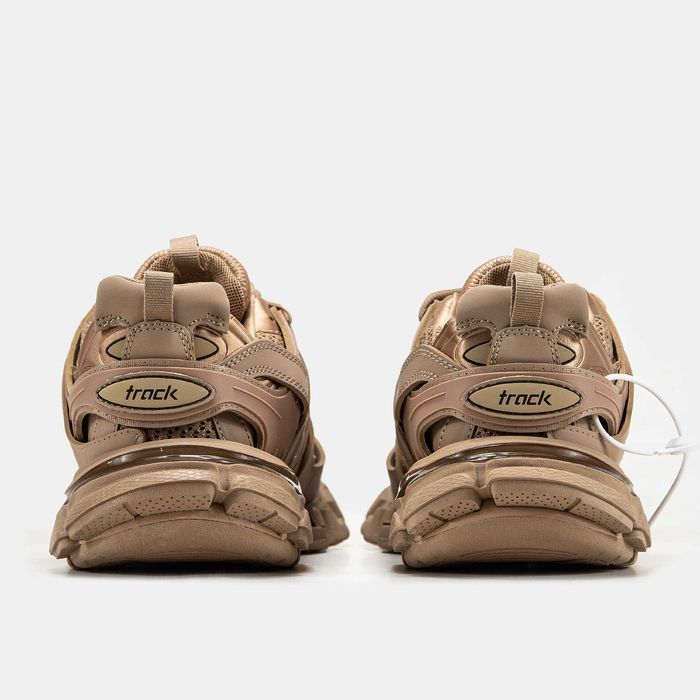 Женские кроссовки Balenciaga Track Brown Premium. 36-41
