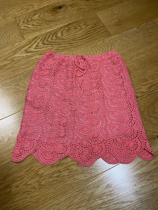 Dziecięca, szydełkowa spódniczka i bolerko - handmade