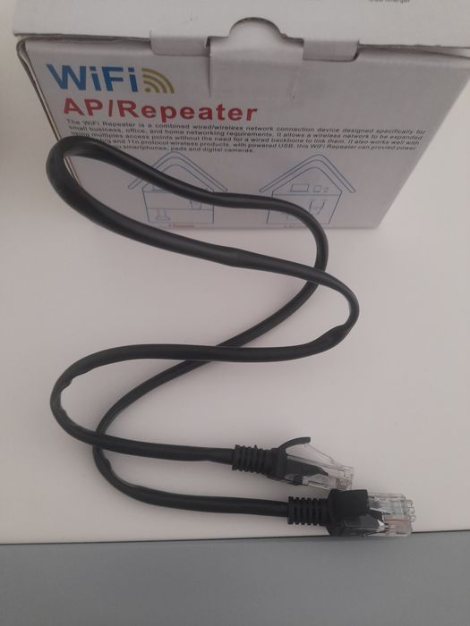 Wi-Fi AP repeater, brand new in box, never used.64283857126915123