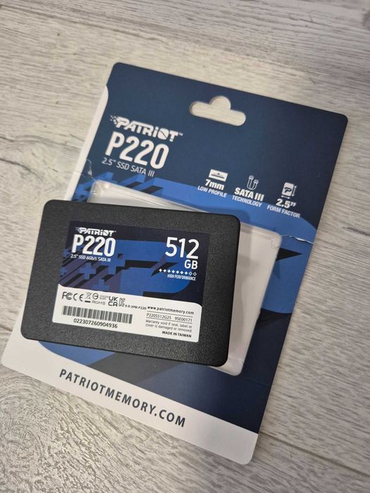 SSD диск 512GB PATRIOT P220 (SATA3 \ 2.5"). Trade-in