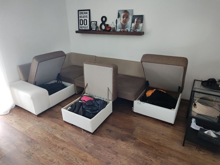 Narożnik z funkcją spania 175x280