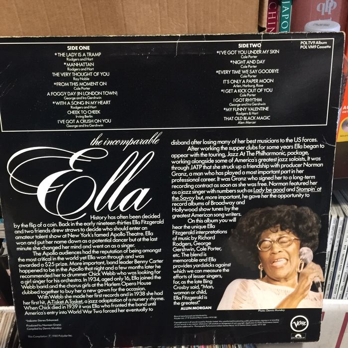 Vinil: Ella Fitzgerald - The Incomparable - 1980