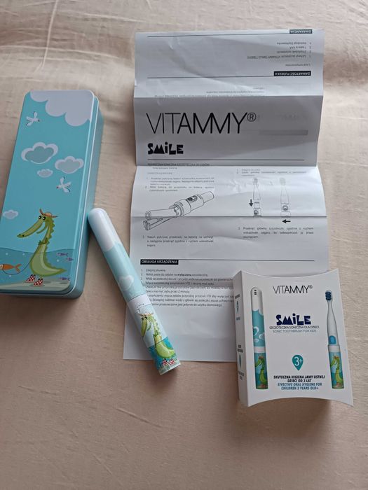 Szczoteczka soniczna VITAMMY Smile Krokodyl dla dzieci